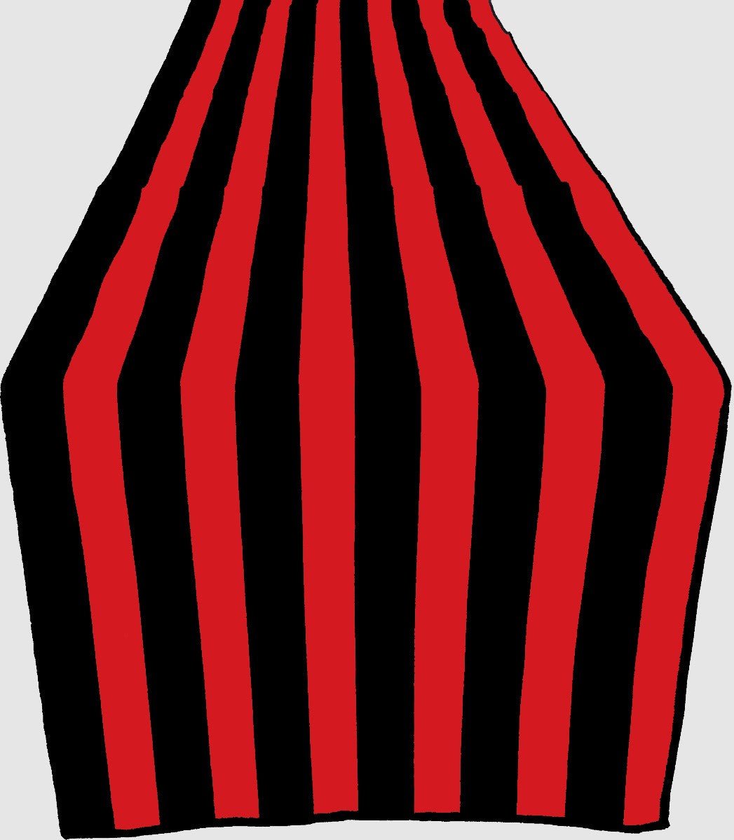 12" Wide x 72" Long 1" Stripe Print Poly Cotton Table Runner - New Creations Fabric & Foam Inc