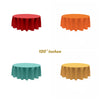 120" ROUND POLY POPLIN SEAMLESS TABLECLOTH - New Creations Fabric & Foam Inc