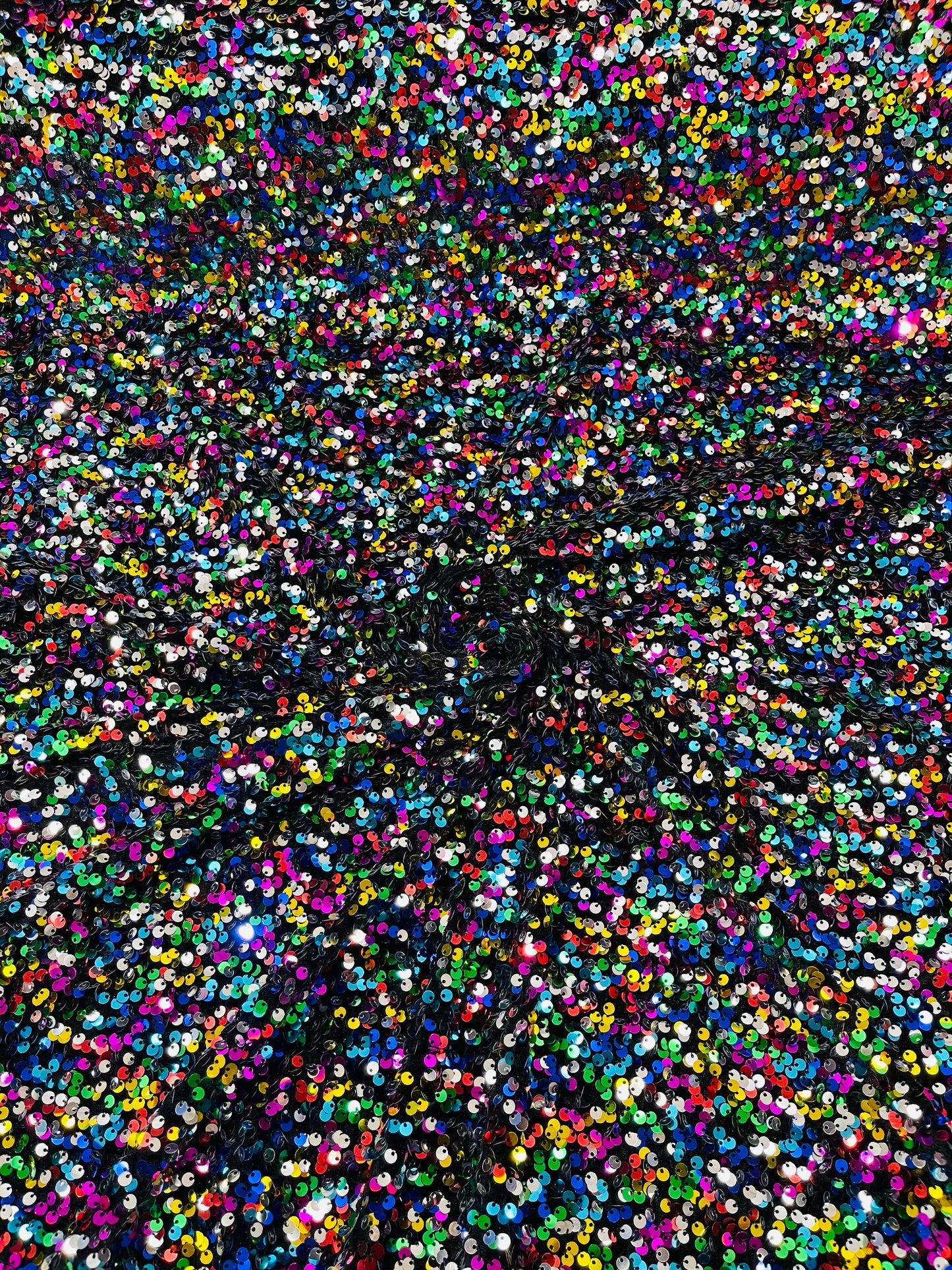 Sequin Stretch Velvet 54" Wide| New Creations Fabric & Foam Inc.