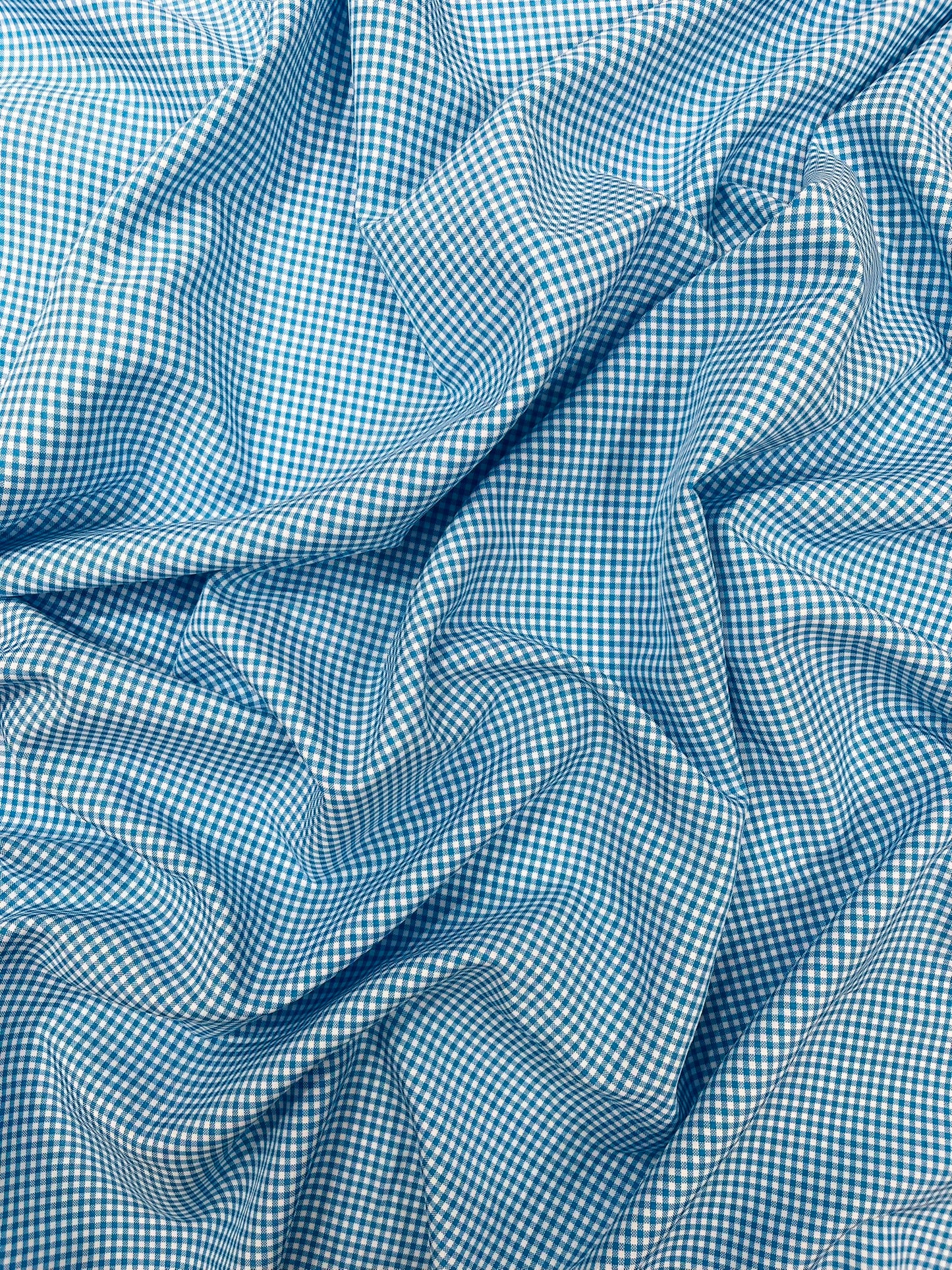 Gingham 1/8” Squares, Poly Cotton Checkered | New Creation Fabric & Foam Inc.