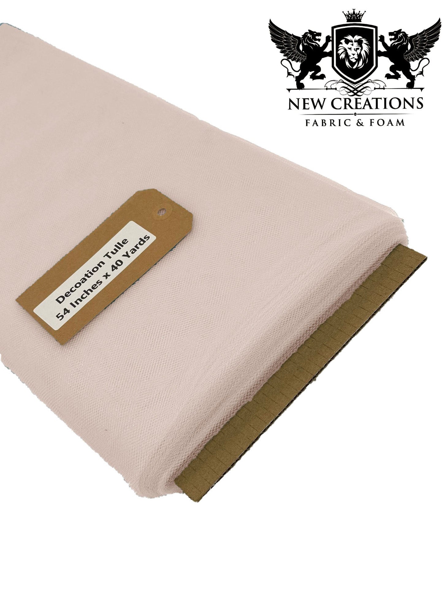 Blush Pink Tutu Fabric Bolt Bridal Party Wedding Decoration, Wholesale Tulle, Party, Tulle Net. - New Creations Fabric & Foam Inc