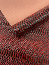Cobra Snake Shiny Vinyl 3D Embossed Fabric 2 Tone Cobra Snake Fabric| New Creations Fabric & Foam Inc. - New Creations Fabric & Foam Inc