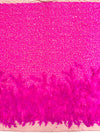 Feather Sequin Velvet Fabric 54" Wide| New Creations Fabric & Foam Inc. - New Creations Fabric & Foam Inc