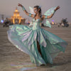Iridescent Sheer Crushed Organza Fabric, 45" Wide| Costumes Apparel. - New Creations Fabric & Foam Inc