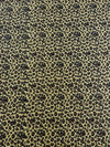LEOPARD GLITTER CANVAS VINYL (by the yard) - New Creations Fabric & Foam Inc