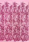 Palm Vine Glitter Design On A Mesh Lace 54" Wide| New Creations Fabric & Foam Inc. - New Creations Fabric & Foam Inc