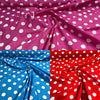 Poly Cotton Polka Dot Print| New Creations Fabric & Foam Inc. - New Creations Fabric & Foam Inc