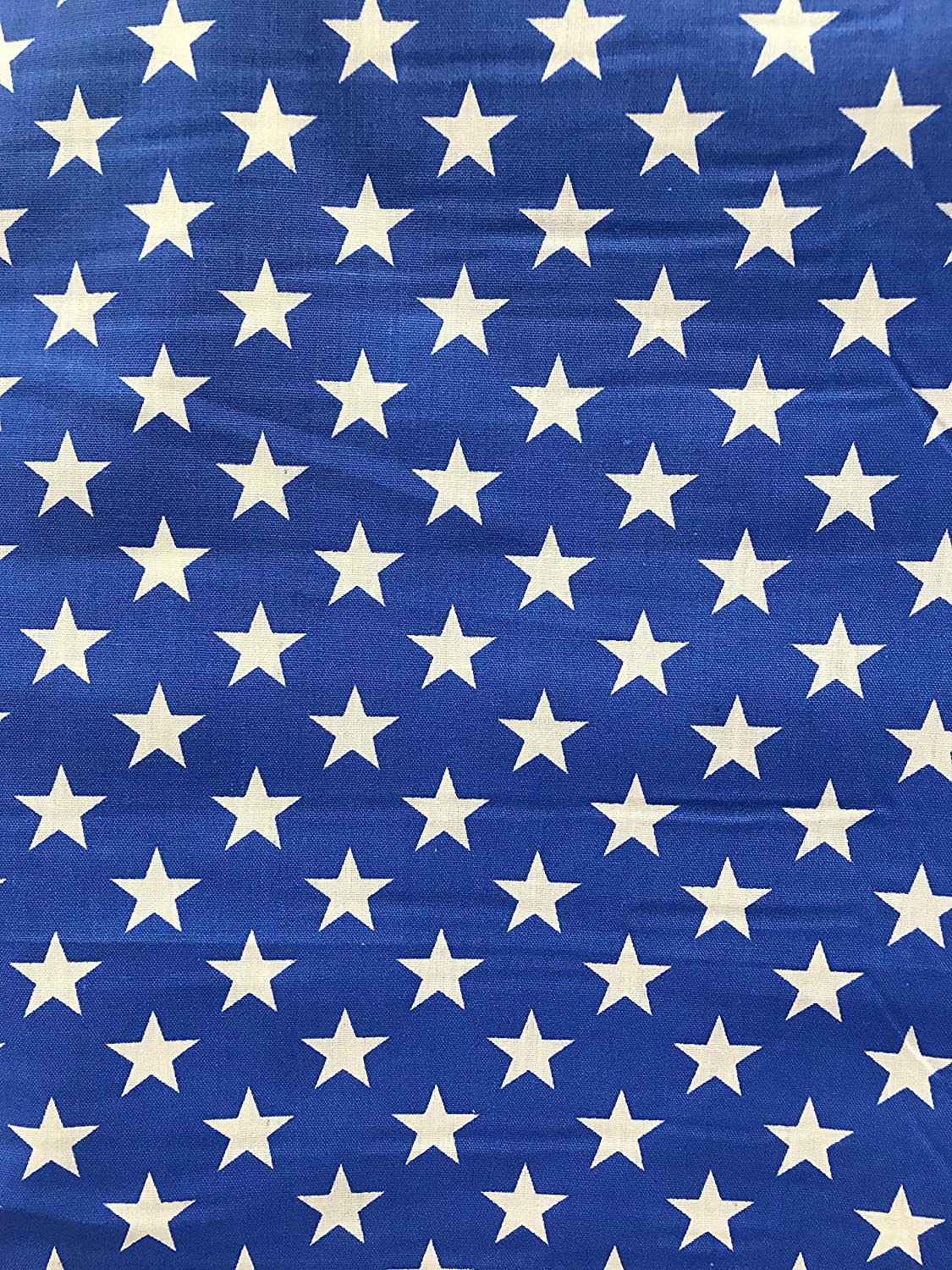 Poly Cotton Star Print| New Creations Fabric & Foam Inc. - New Creations Fabric & Foam Inc