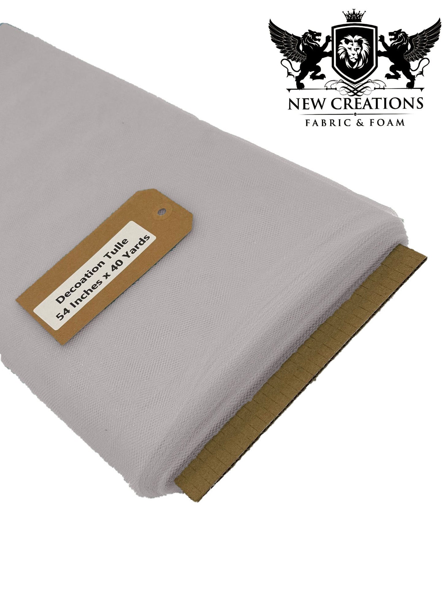 Silver Tutu Fabric Bolt Bridal Party Wedding Decoration, Wholesale Tulle, Party, Tulle Net. - New Creations Fabric & Foam Inc