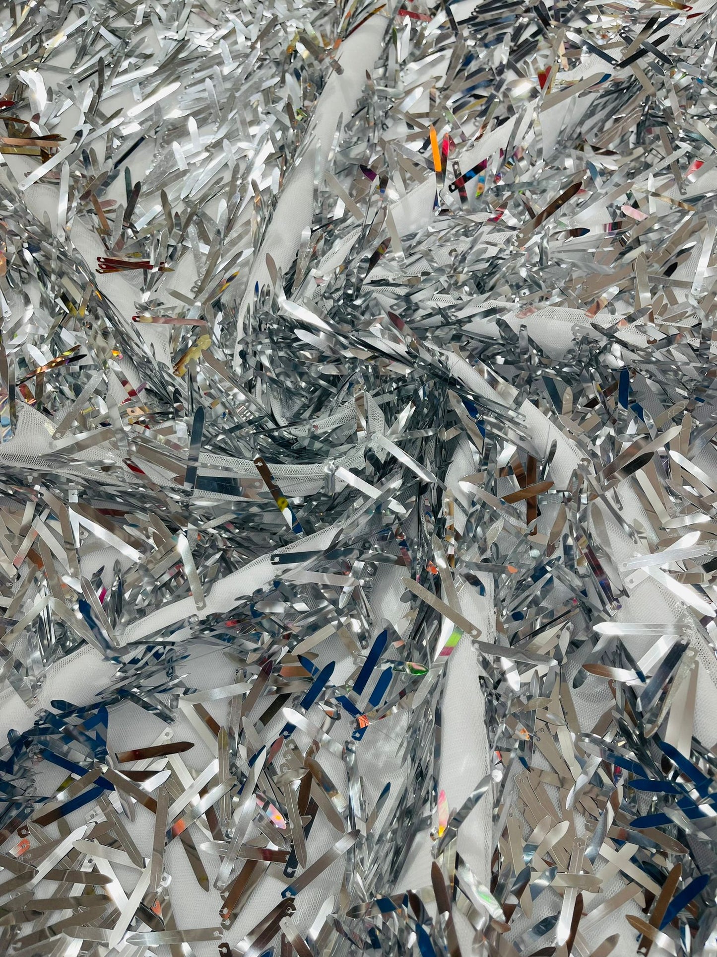 Sword Sequin Fabric 54” Wide| New Creations Fabric & Foam Inc. - New Creations Fabric & Foam Inc