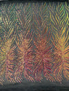 Phoenix Sequin Feather Fabric 54” Wide| New Creations Fabric & Foam Inc.