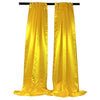 New Creations Fabric & Foam Inc Bridal Satin Backdrop, 1 Pair with 4" Rod Pocket, 5 Feet Wide x 8 Feet High - New Creations Fabric & Foam Inc