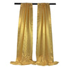 New Creations Fabric & Foam Inc Bridal Satin Backdrop, 1 Pair with 4" Rod Pocket, 5 Feet Wide x 8 Feet High - New Creations Fabric & Foam Inc