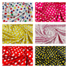 POLKA DOT SATIN CHARMEUSE (by the yard) - New Creations Fabric & Foam Inc