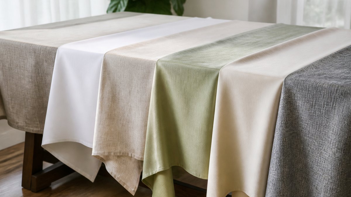 Alternatives to Heavy Cotton for Tablecloths - New Creations Fabric & Foam Inc