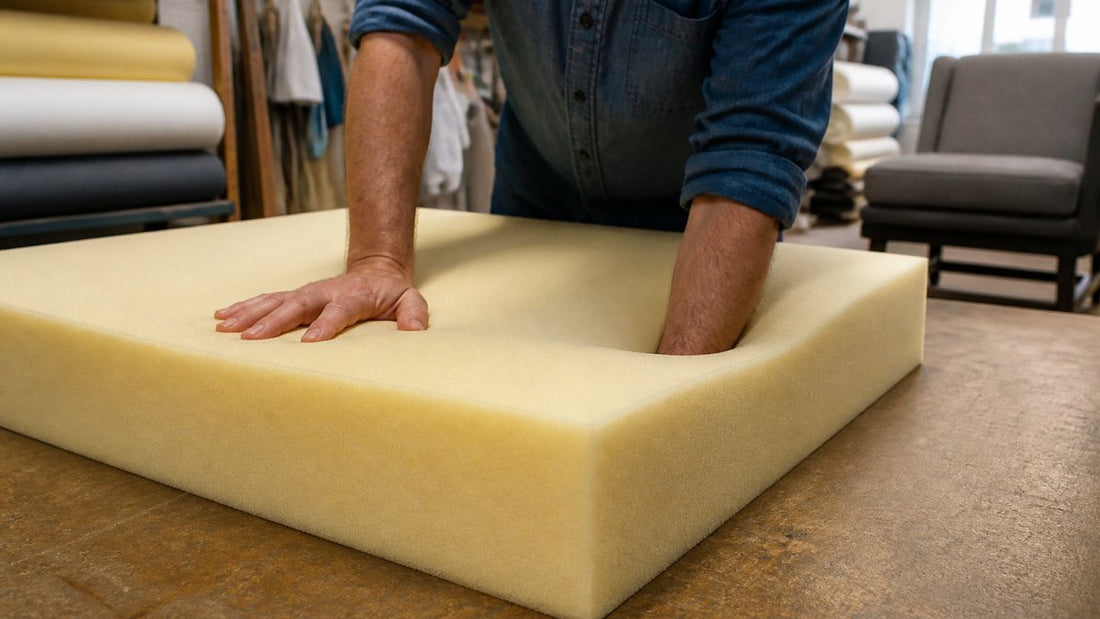 Benefits of High Resiliency Foam Cushions - New Creations Fabric & Foam Inc