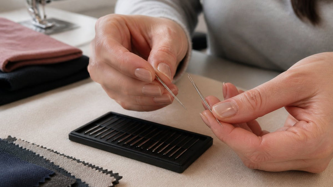 Choosing the Right Needle for Synthetic Fabrics - New Creations Fabric & Foam Inc