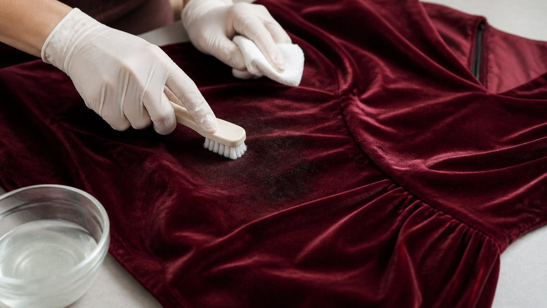 Cleaning Velvet Stains from Luxury Dresses: A Guide - New Creations Fabric & Foam Inc