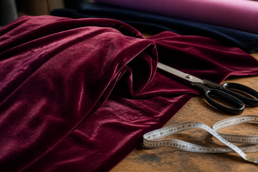 Premium Velvet Fabric for Luxury Garments: 2026 Guide - New Creations Fabric & Foam Inc