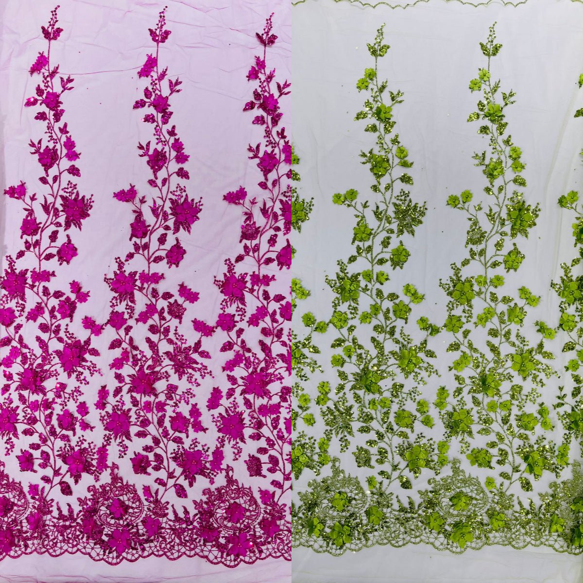 Glitter lace collection