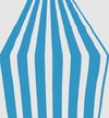 12" Wide x 72" Long 1" Stripe Print Poly Cotton Table Runner - New Creations Fabric & Foam Inc