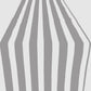 12" Wide x 90" Long 1" Stripe Print Poly Cotton Table Runner - New Creations Fabric & Foam Inc