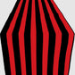 12" Wide x 90" Long 1" Stripe Print Poly Cotton Table Runner - New Creations Fabric & Foam Inc