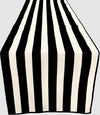 12" Wide x 90" Long 1" Stripe Print Poly Cotton Table Runner - New Creations Fabric & Foam Inc