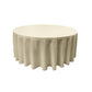132" ROUND POLY POPLIN TABLECLOTH - New Creations Fabric & Foam Inc