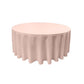 132" ROUND POLY POPLIN TABLECLOTH - New Creations Fabric & Foam Inc