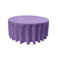 132" ROUND POLY POPLIN TABLECLOTH - New Creations Fabric & Foam Inc