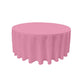 132" ROUND POLY POPLIN TABLECLOTH - New Creations Fabric & Foam Inc