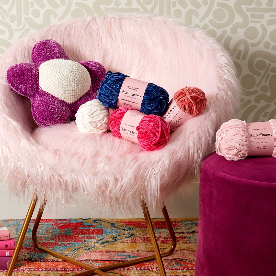 Juicy Couture Luxe Velour Yarn - 107 Yards