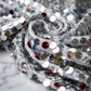 Round Sequin Fabric by the Yard 54” Wide – Shiny Sequin Mesh Fabric for Dresses, Costumes, Backdrops & Event Decor
