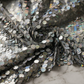 Round Sequin Fabric by the Yard 54” Wide – Shiny Sequin Mesh Fabric for Dresses, Costumes, Backdrops & Event Decor