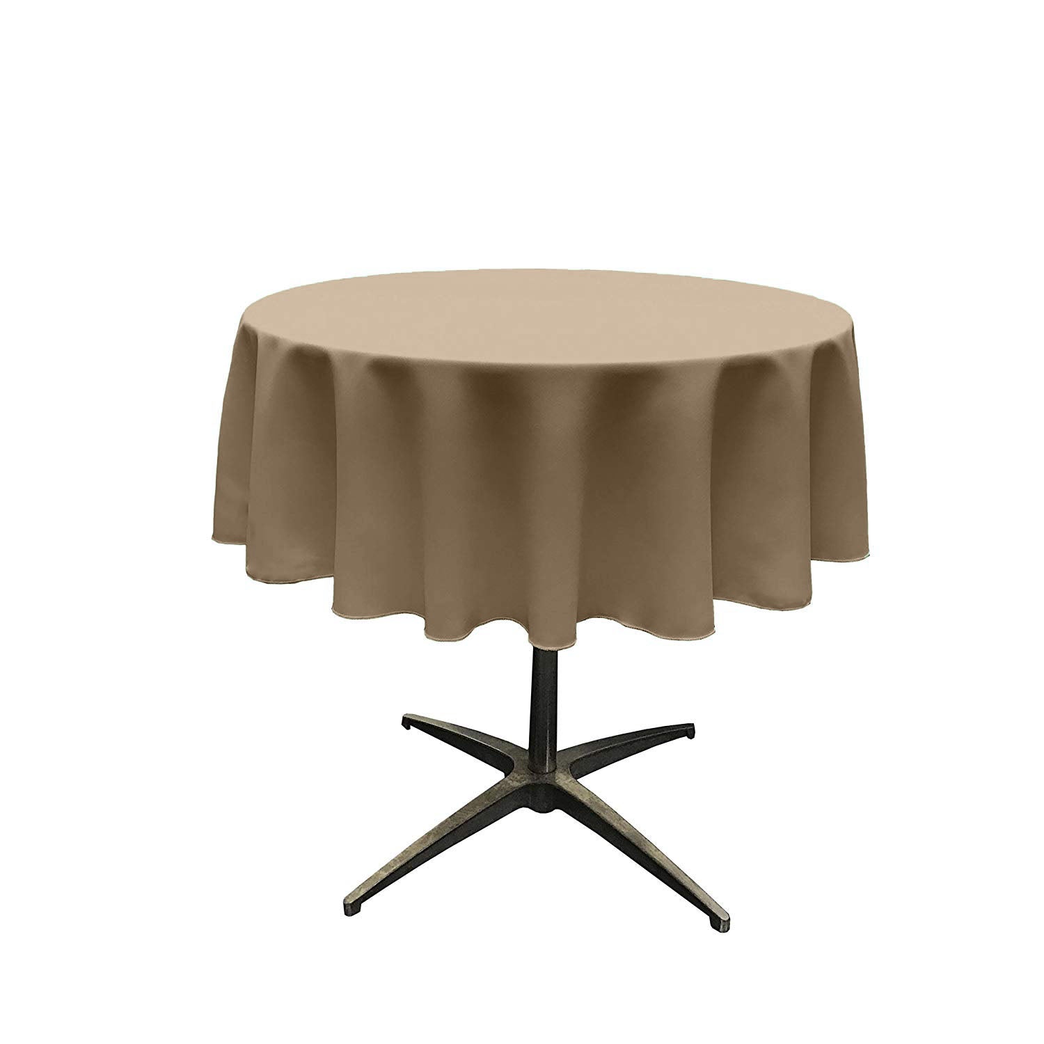 36" ROUND POLY POPLIN SEAMLESS TABLECLOTH - New Creations Fabric & Foam Inc