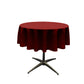 36" ROUND POLY POPLIN SEAMLESS TABLECLOTH - New Creations Fabric & Foam Inc