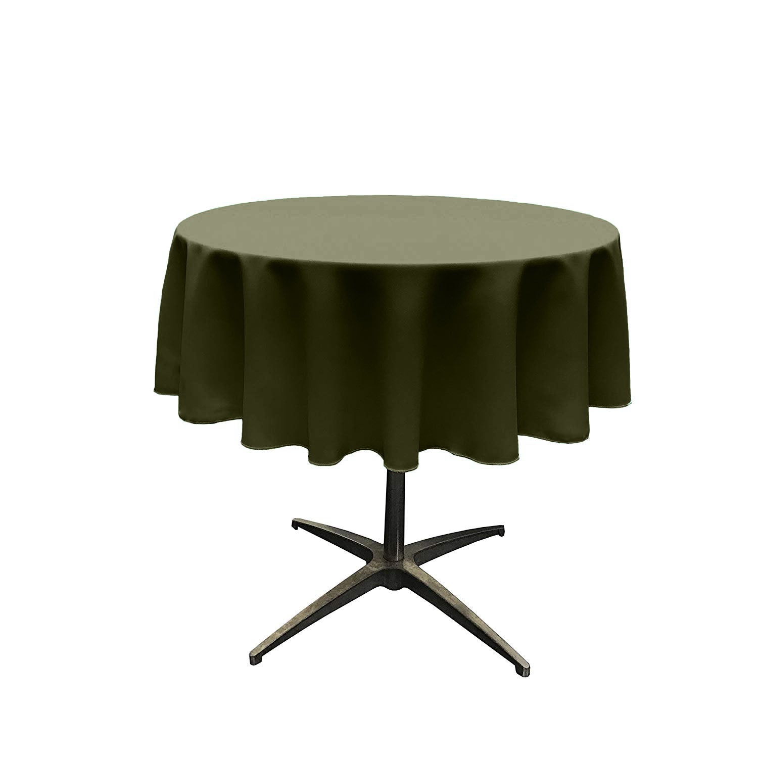 36" ROUND POLY POPLIN SEAMLESS TABLECLOTH - New Creations Fabric & Foam Inc