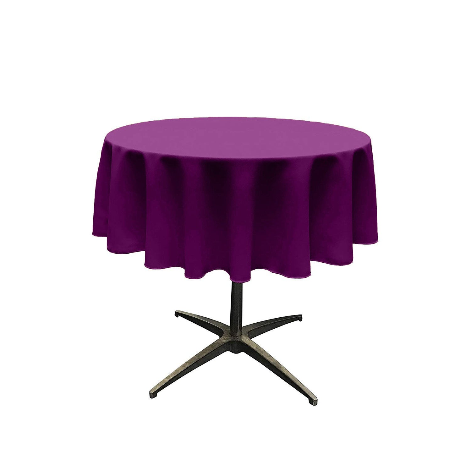 36" ROUND POLY POPLIN SEAMLESS TABLECLOTH - New Creations Fabric & Foam Inc