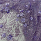 3D Floral Big Glitter Damask Design On A Mesh Lace 54" Wide| New Creations Fabric & Foam Inc. - New Creations Fabric & Foam Inc