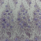 3D Floral Big Glitter Damask Design On A Mesh Lace 54" Wide| New Creations Fabric & Foam Inc. - New Creations Fabric & Foam Inc