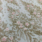 3D Floral Big Glitter Damask Design On A Mesh Lace 54" Wide| New Creations Fabric & Foam Inc. - New Creations Fabric & Foam Inc