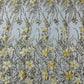3d Luxury satin floral glitter fabric| New Creations Fabric & Foam Inc. - New Creations Fabric & Foam Inc