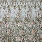 3d Luxury satin floral glitter fabric| New Creations Fabric & Foam Inc. - New Creations Fabric & Foam Inc