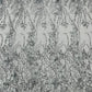 3d Luxury satin floral glitter fabric| New Creations Fabric & Foam Inc. - New Creations Fabric & Foam Inc