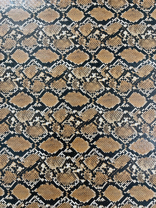 3D SNAKE PVC VINYL (by the yard) - New Creations Fabric & Foam Inc