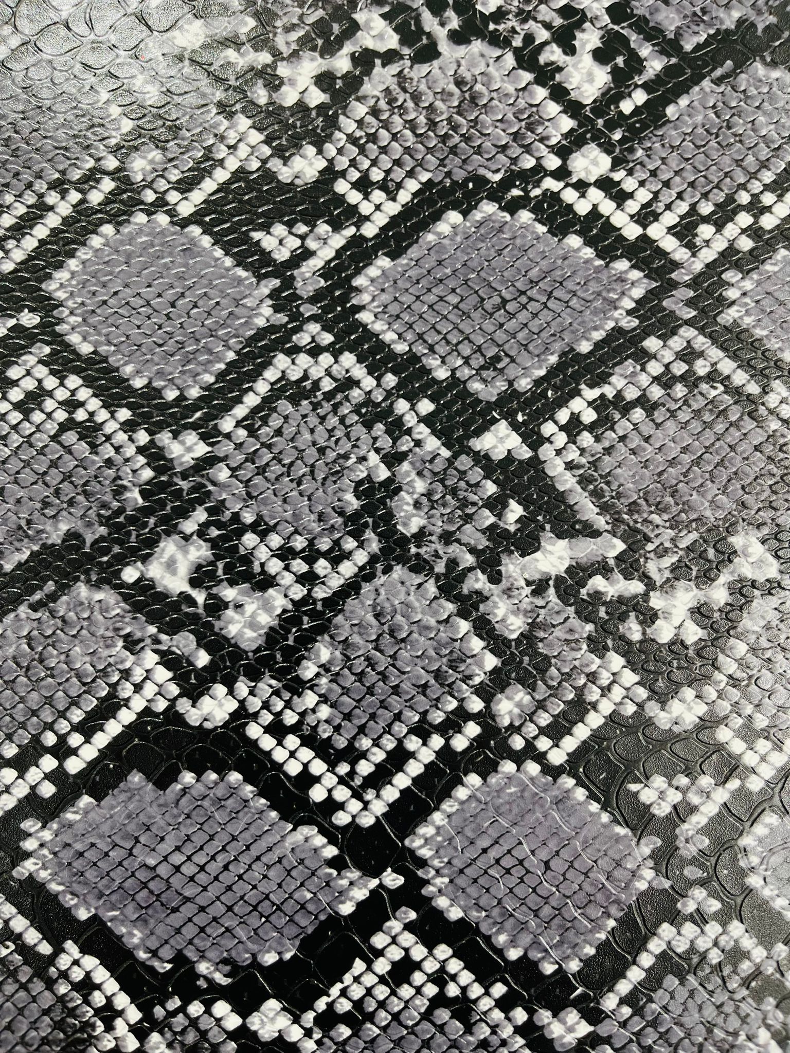 3D SNAKE PVC VINYL (by the yard) - New Creations Fabric & Foam Inc