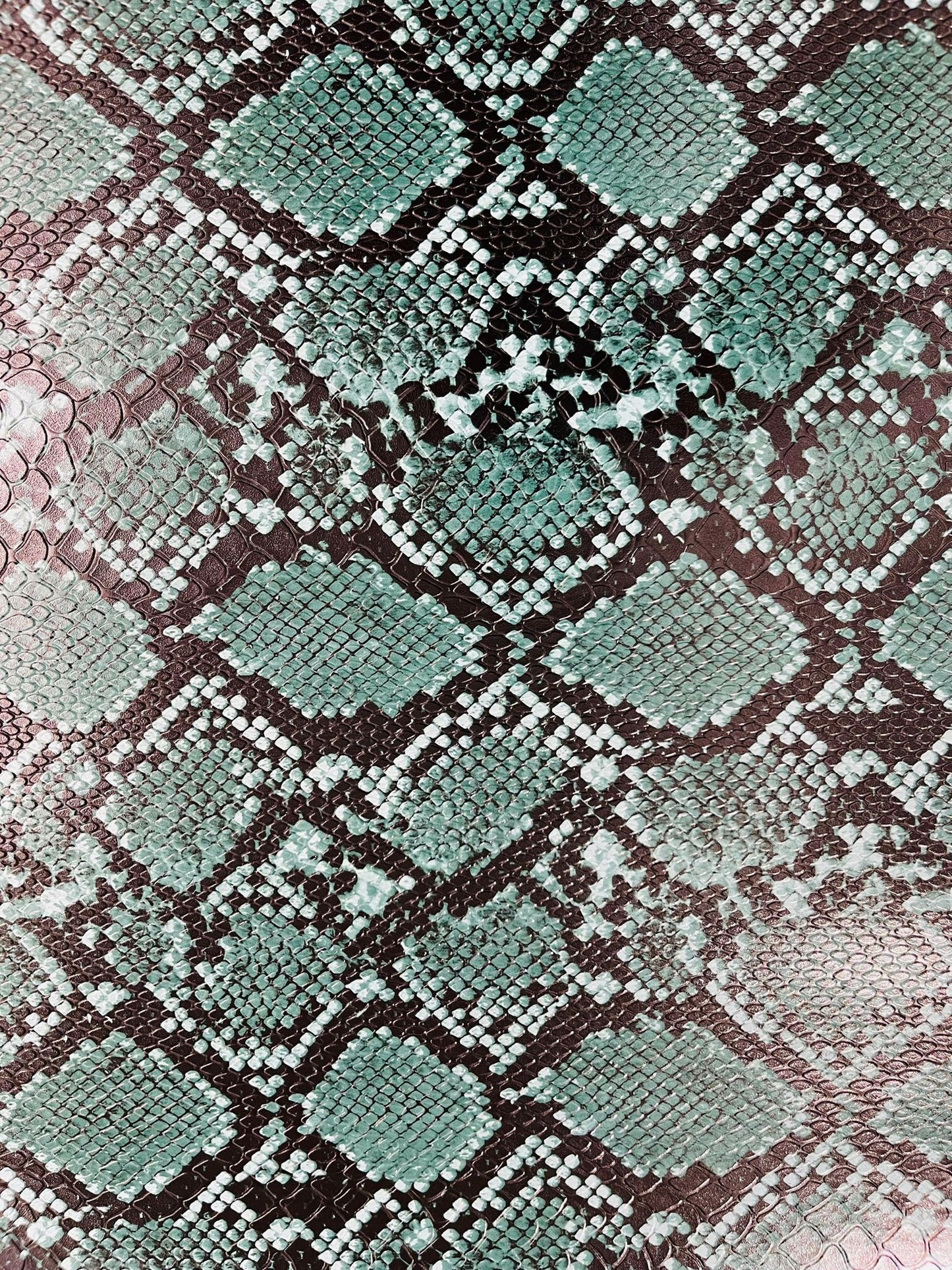 3D SNAKE PVC VINYL (by the yard) - New Creations Fabric & Foam Inc