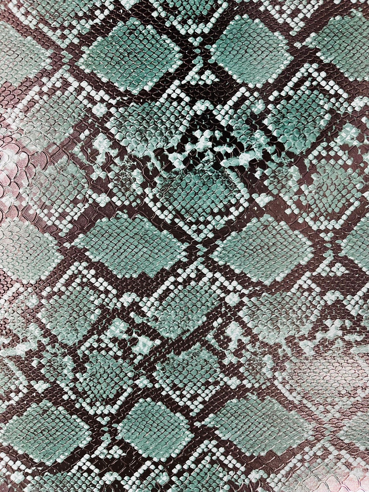 3D SNAKE PVC VINYL (by the yard) - New Creations Fabric & Foam Inc