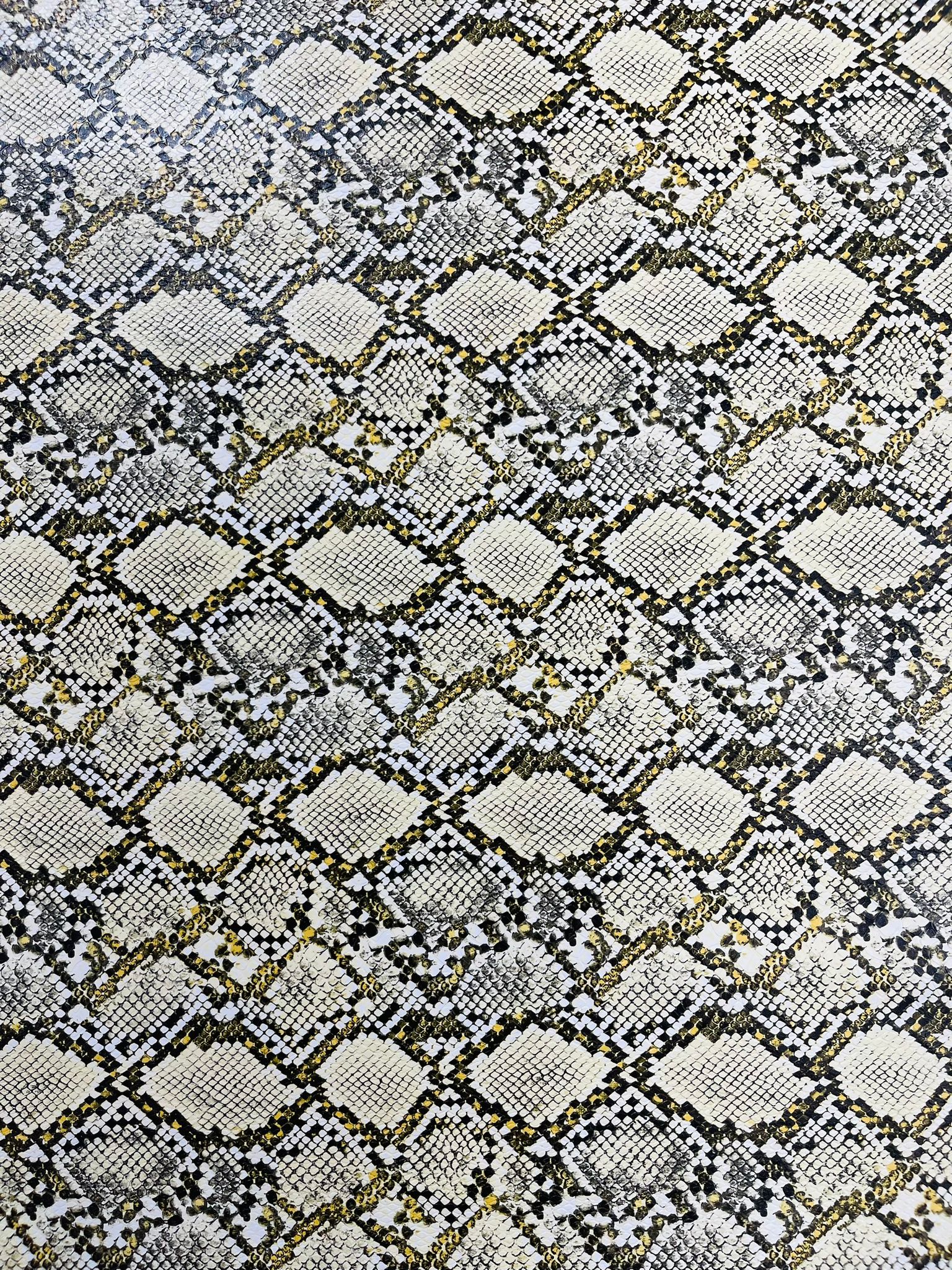 3D SNAKE PVC VINYL (by the yard) - New Creations Fabric & Foam Inc
